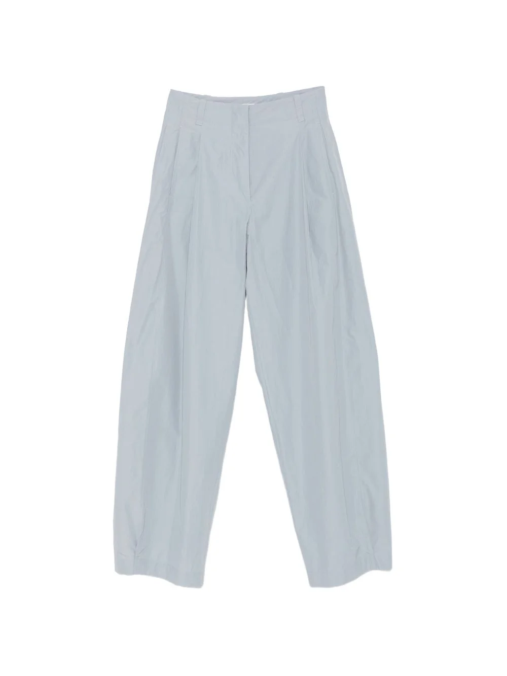 pleated wide-leg trousers - 1