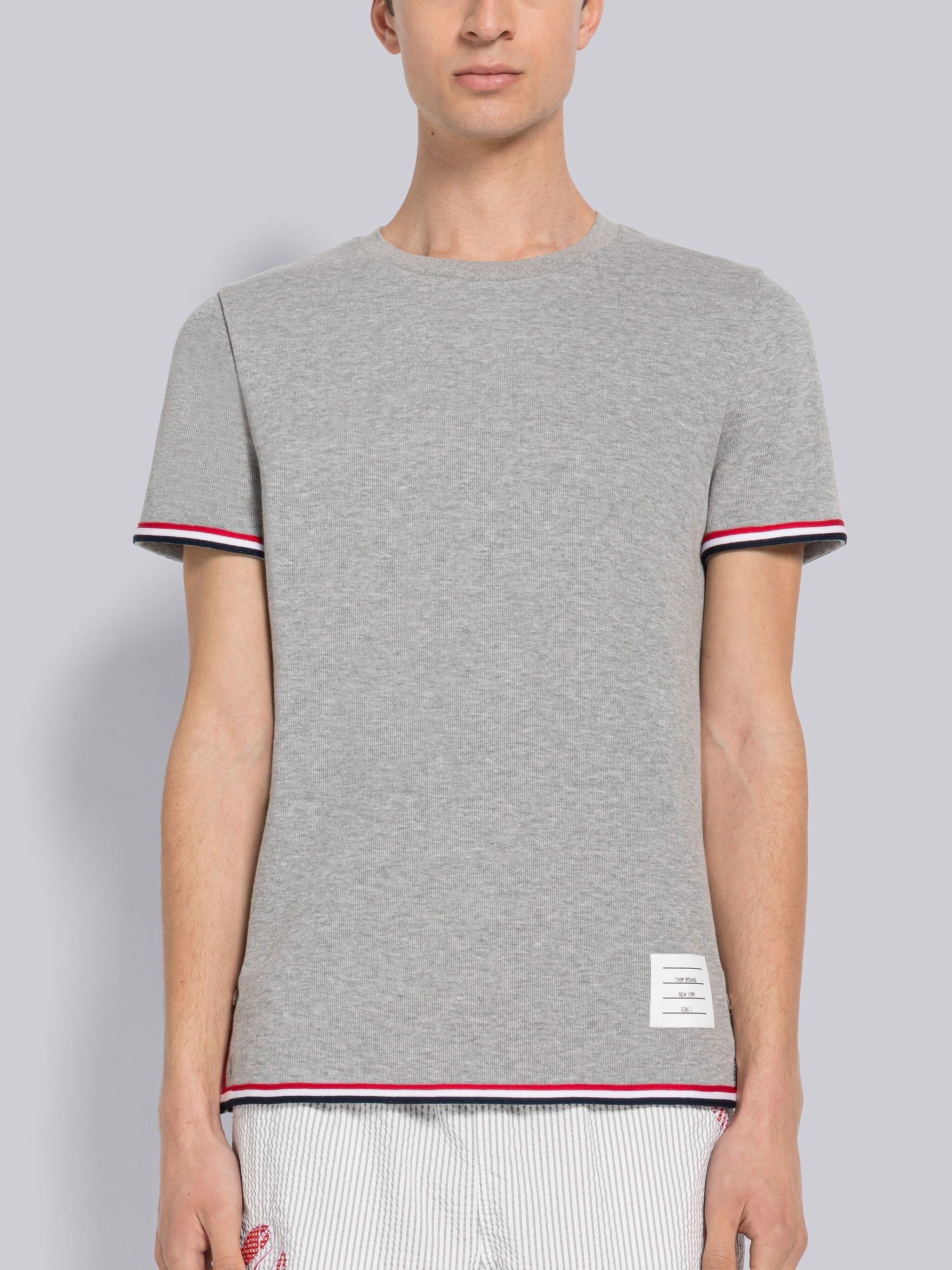 Interlock Cotton Tee - 1