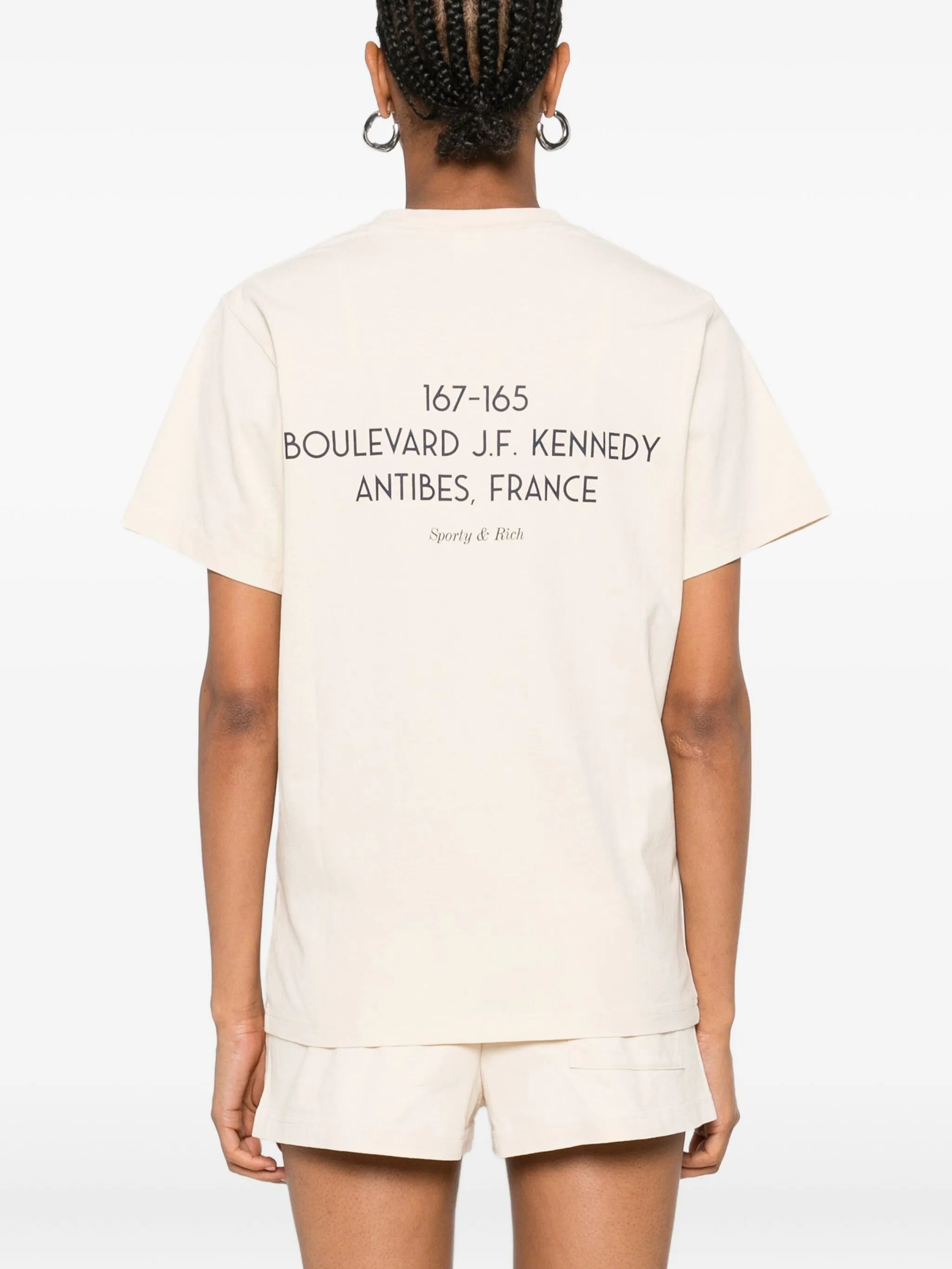 Sporty & Rich Eden Roc Hotel Graphic Tee - 4