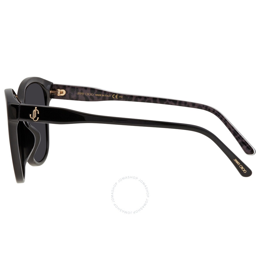 Jimmy Choo Grey Cat Eye Ladies Sunglasses LIDIE/F/SK 01EI/IR 59 - 3