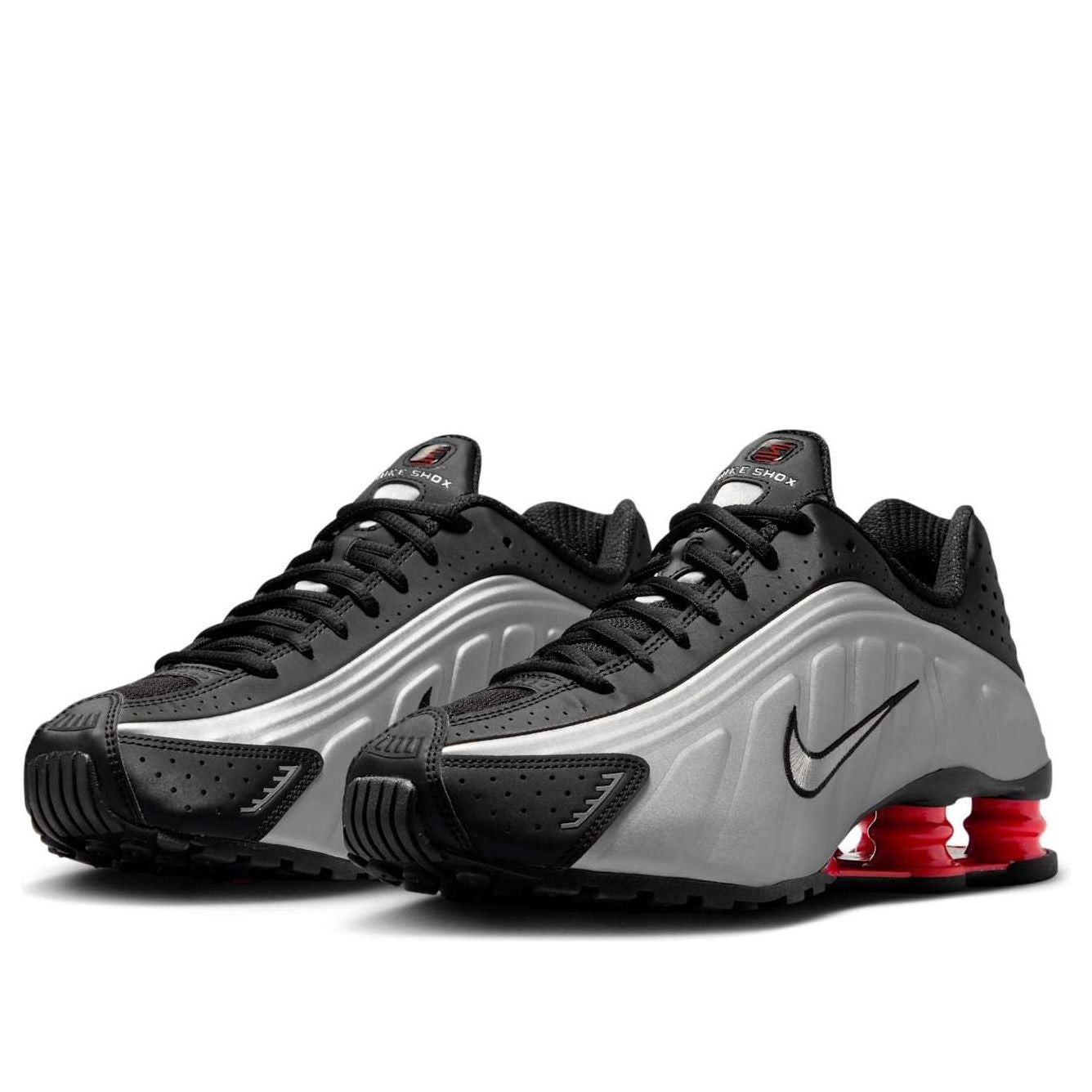 (WMNS) Nike Shox R4 'Black Light Crimson' AR3565-011 - 3