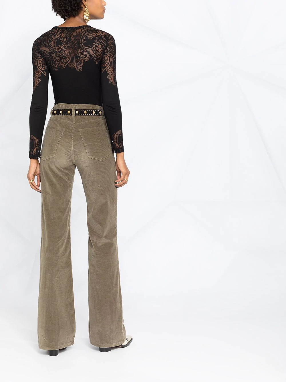 flared style trousers - 6