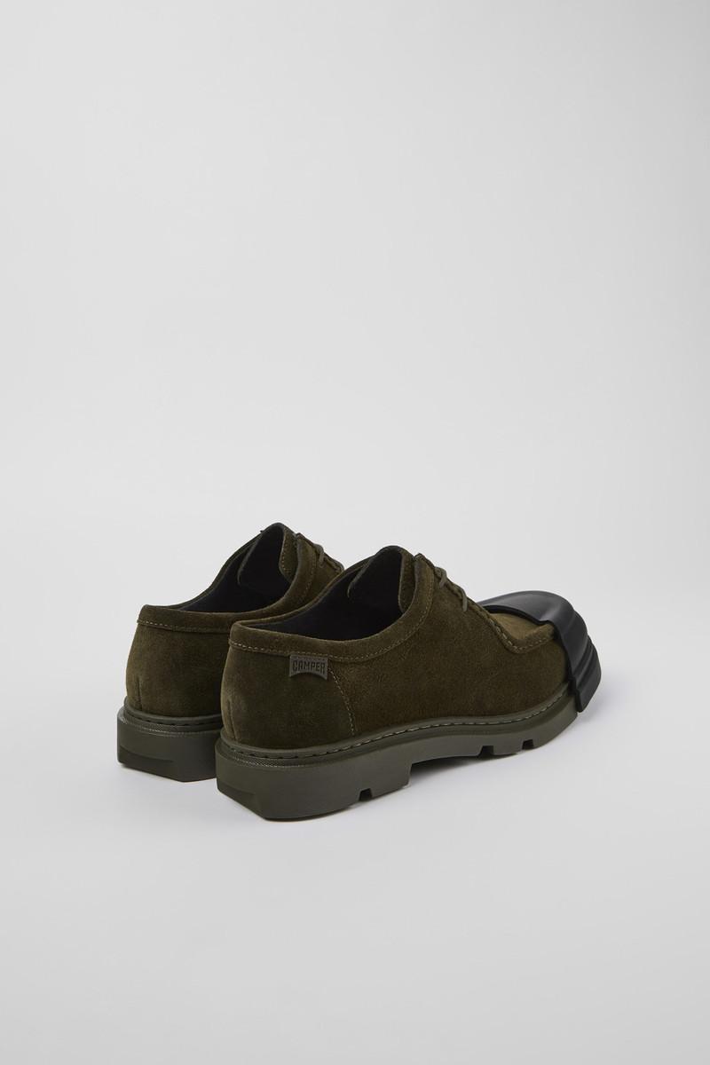 CAMPERLAB Green Nubuck Wallabee for Men outlook