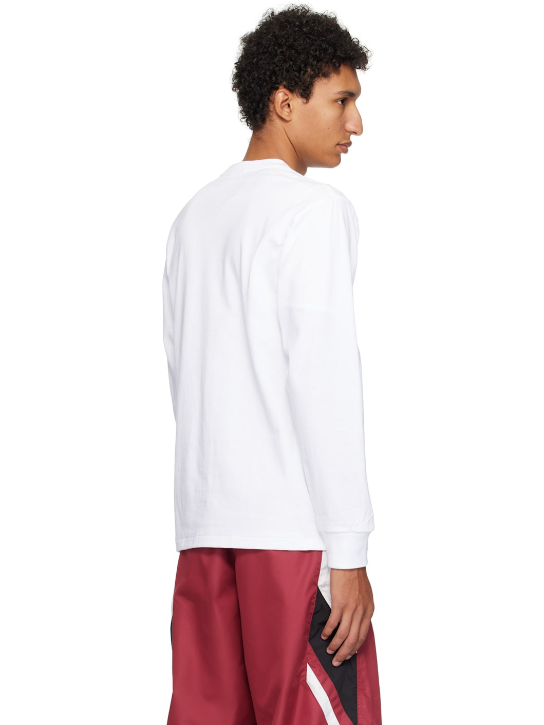 White College LS T-shirt - 3