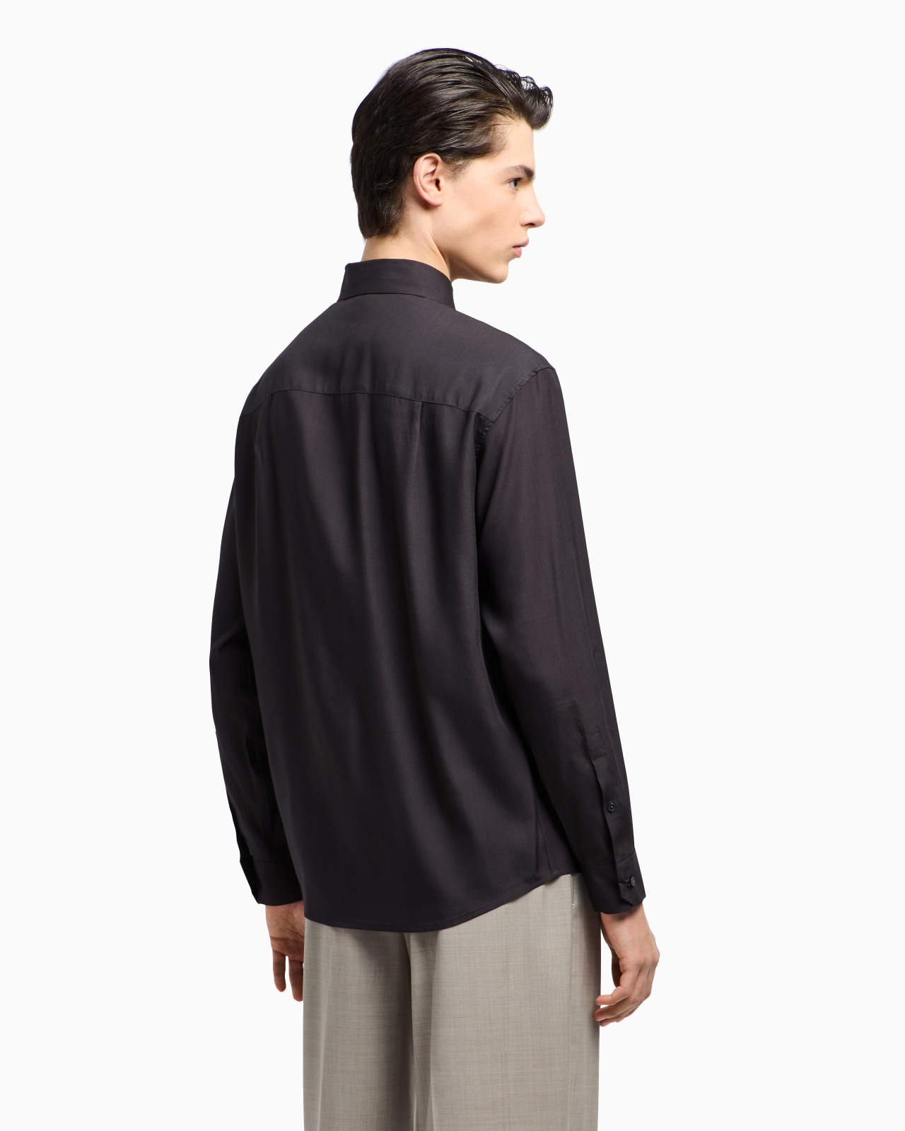 ASV LYOCELL BLEND SHIRT WITH LILY PRINT - 3