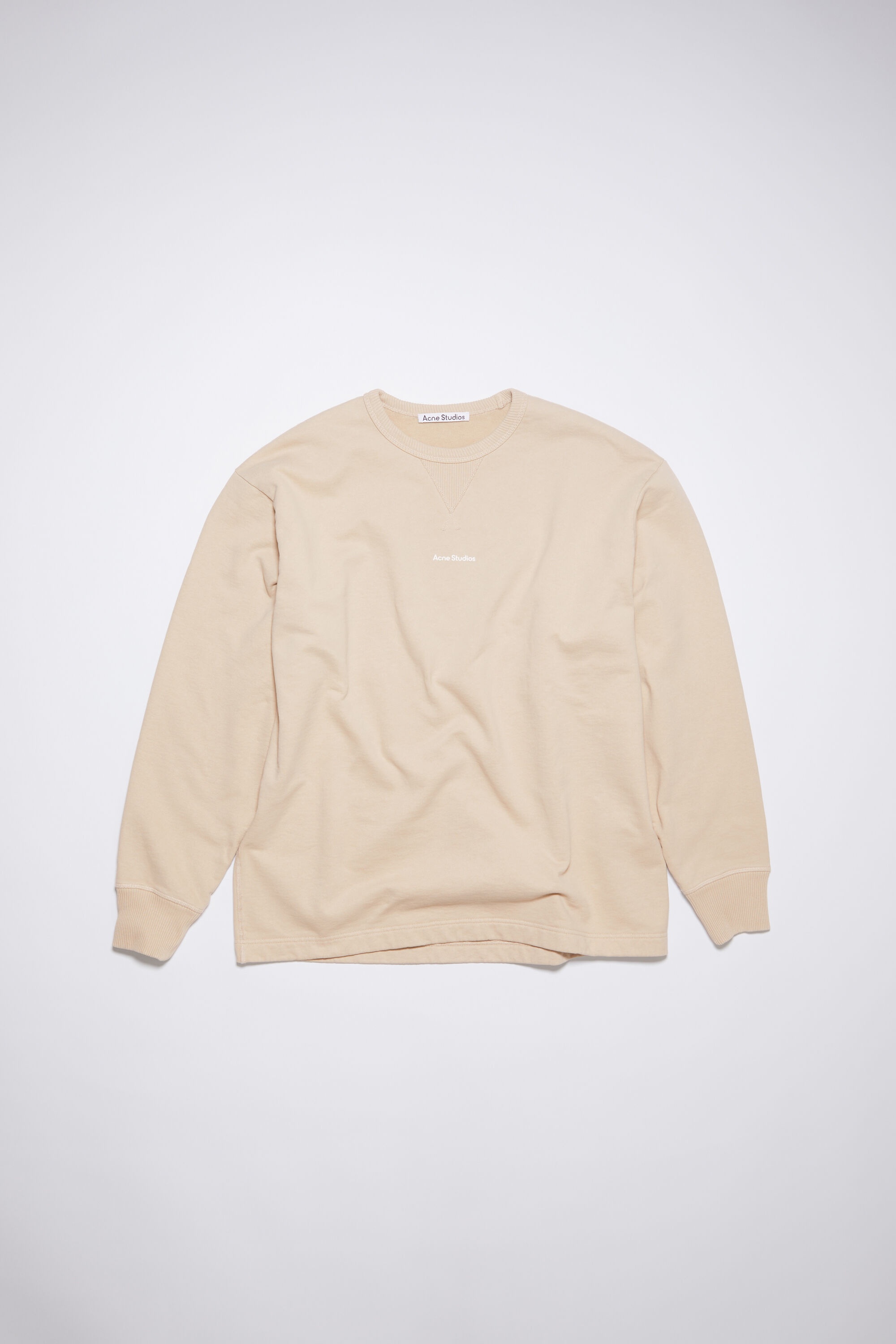 Logo sweater - Champagne beige - 5