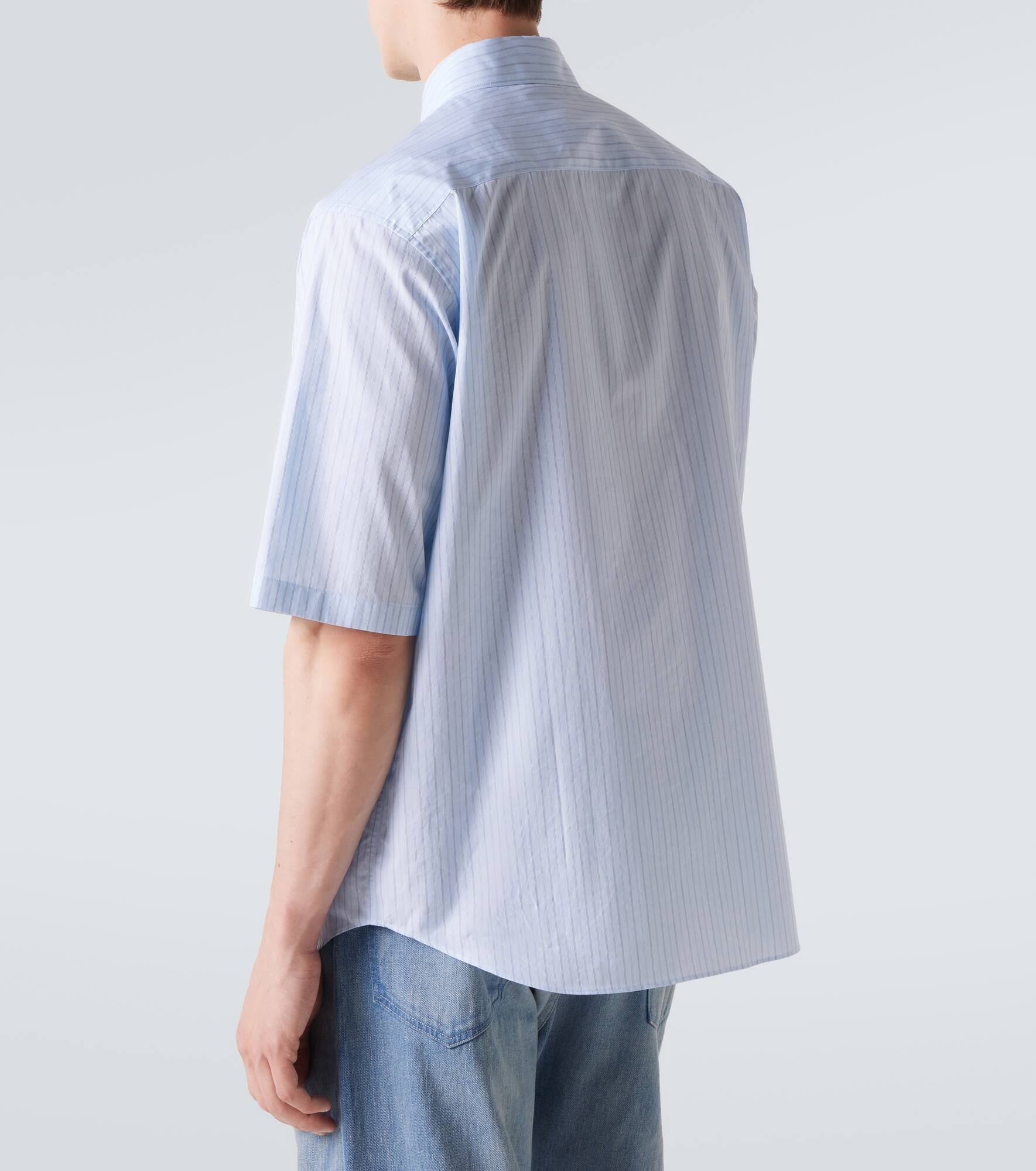 Striped cotton shirt - 4