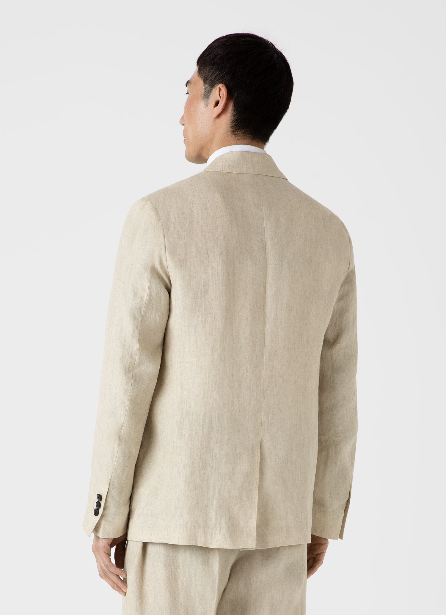 Linen Unstructured Blazer - 4