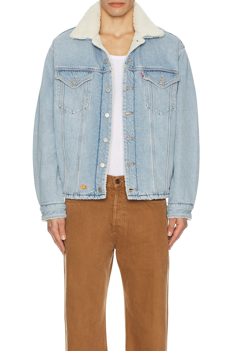 Unisex Levis Sherpa Trucker Woven - 5