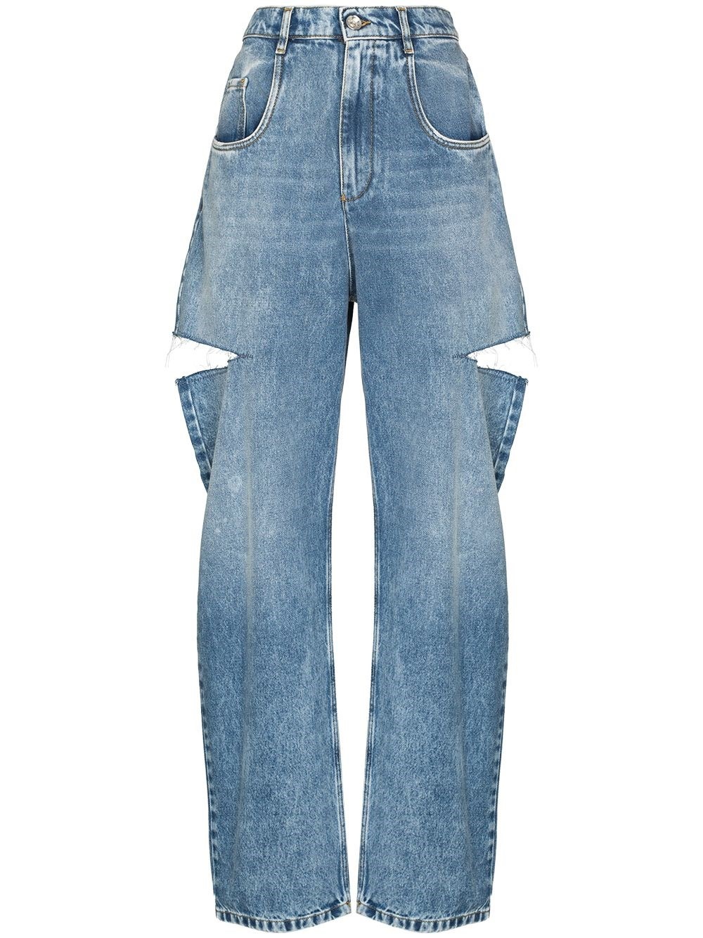 Denim cotton jeans - 1
