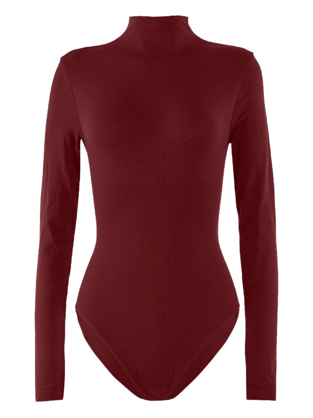 high-neck long-sleeve bodysuit - 1
