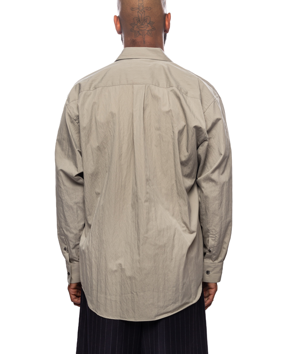 RCA Cable Embroidery Shirt Grey - 3