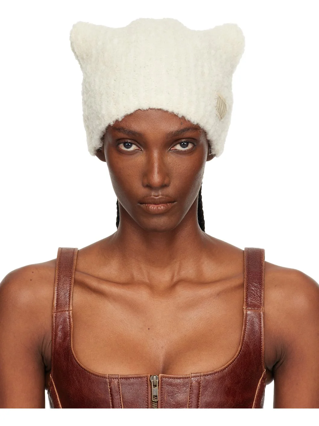 Beige Precious Beanie - 1