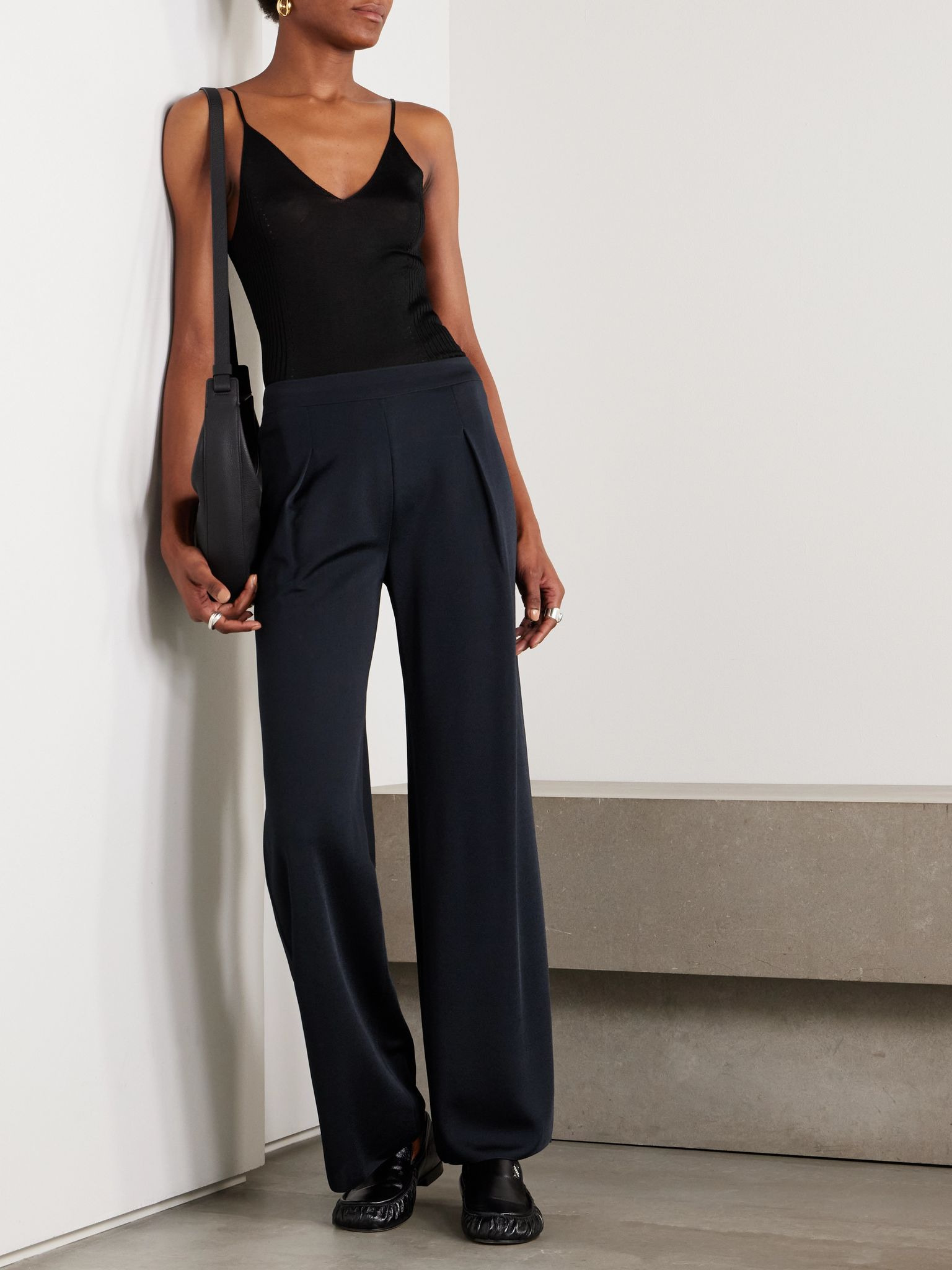 Tyler knitted camisole Black - 2