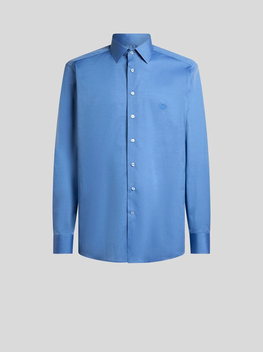 SHIRT WITH PEGASO EMBROIDERY - 1