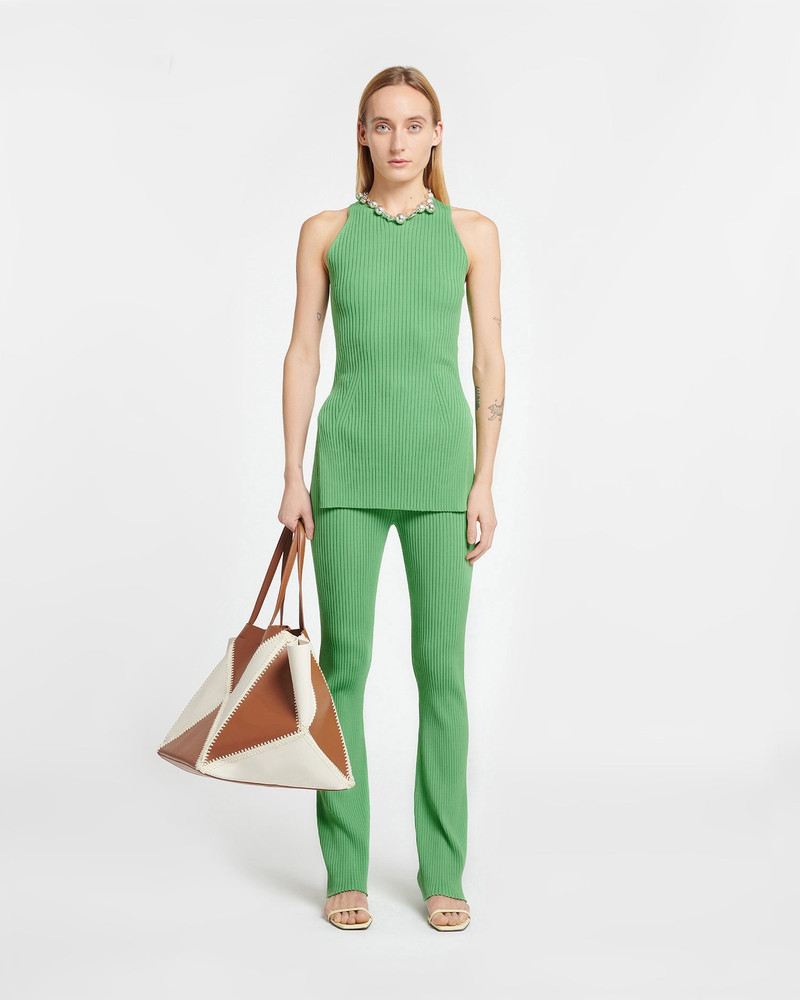 Ribbed-Knit Pants 3