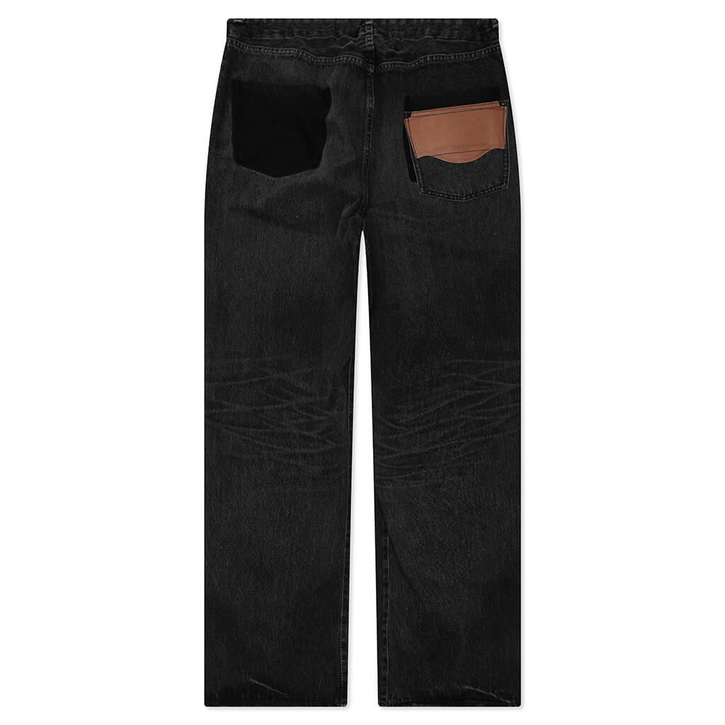 WAIST EASY JEANS - BLACK - 2