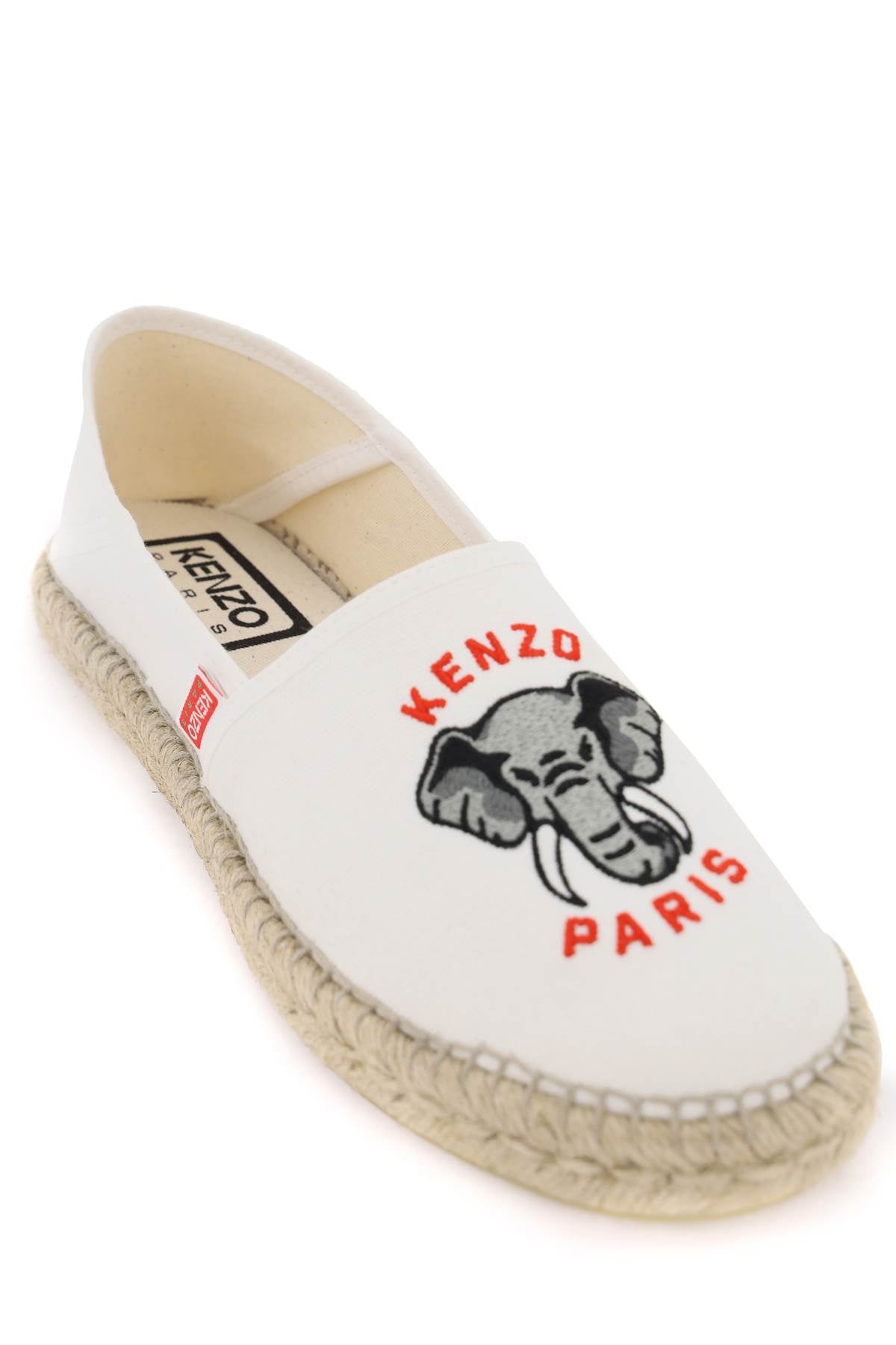 Canvas Espadrilles With Logo Embroidery - 4