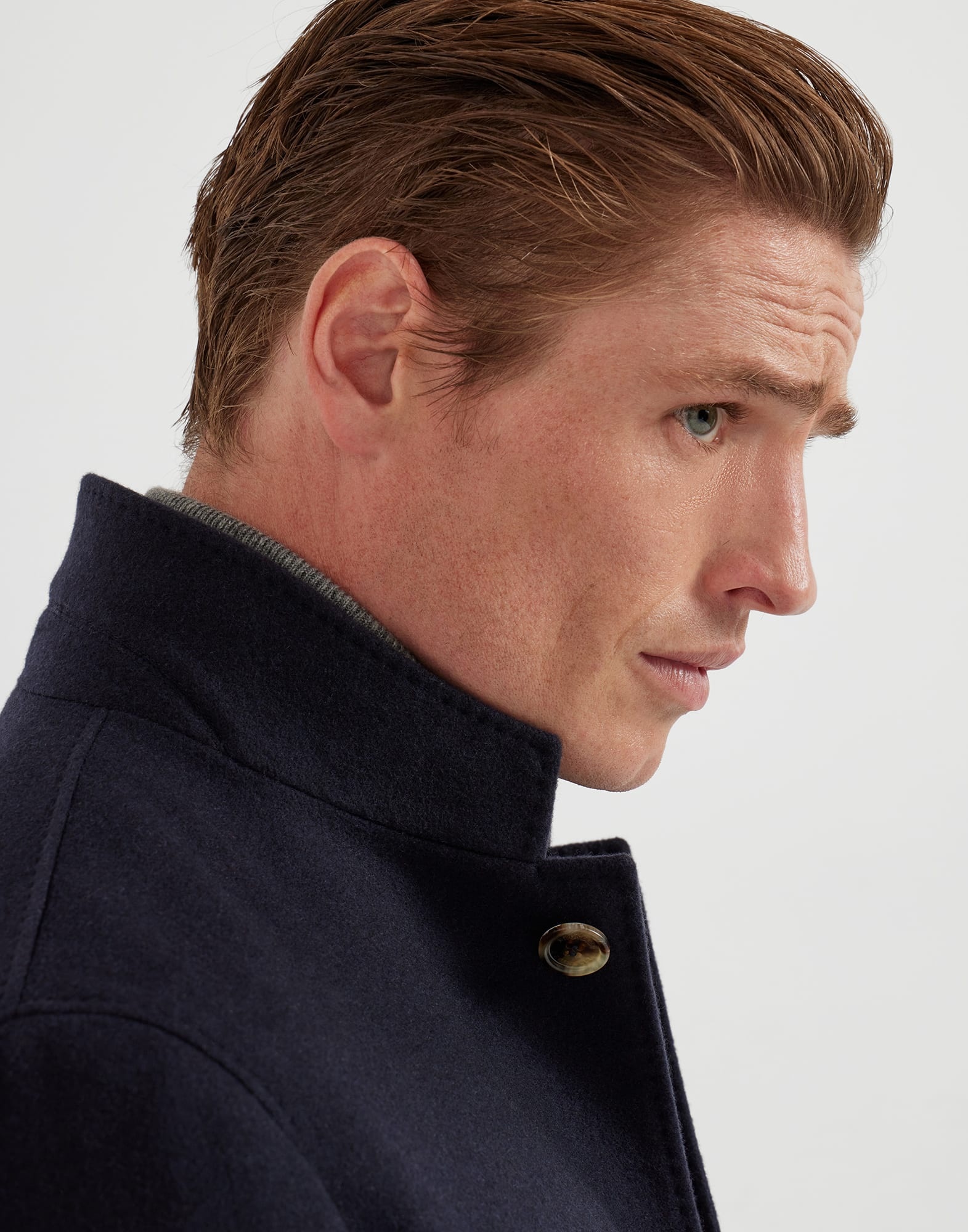 Lightweight water-resistant cashmere outerwear blazer - 3