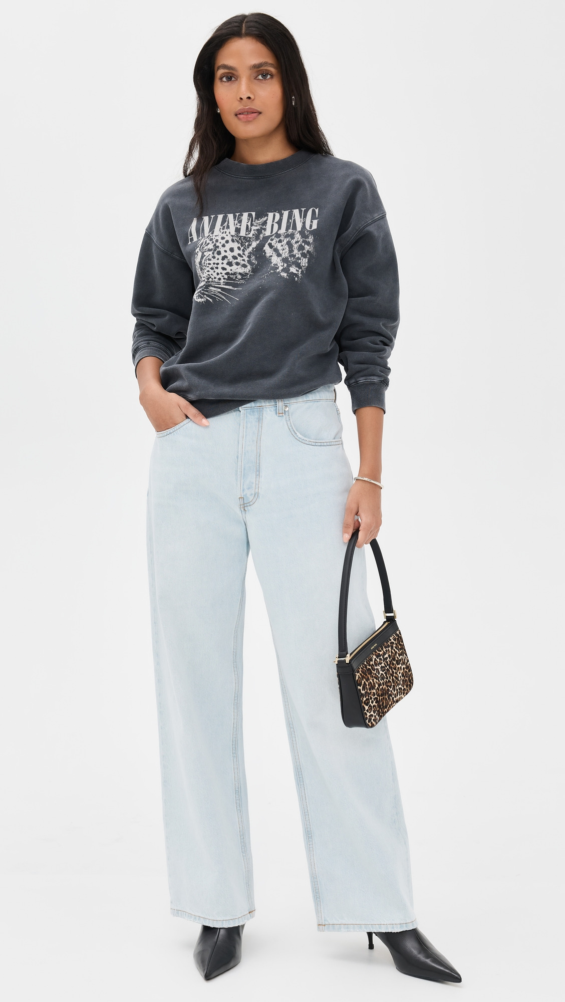 Spencer Leopard Sweatshirt - 4