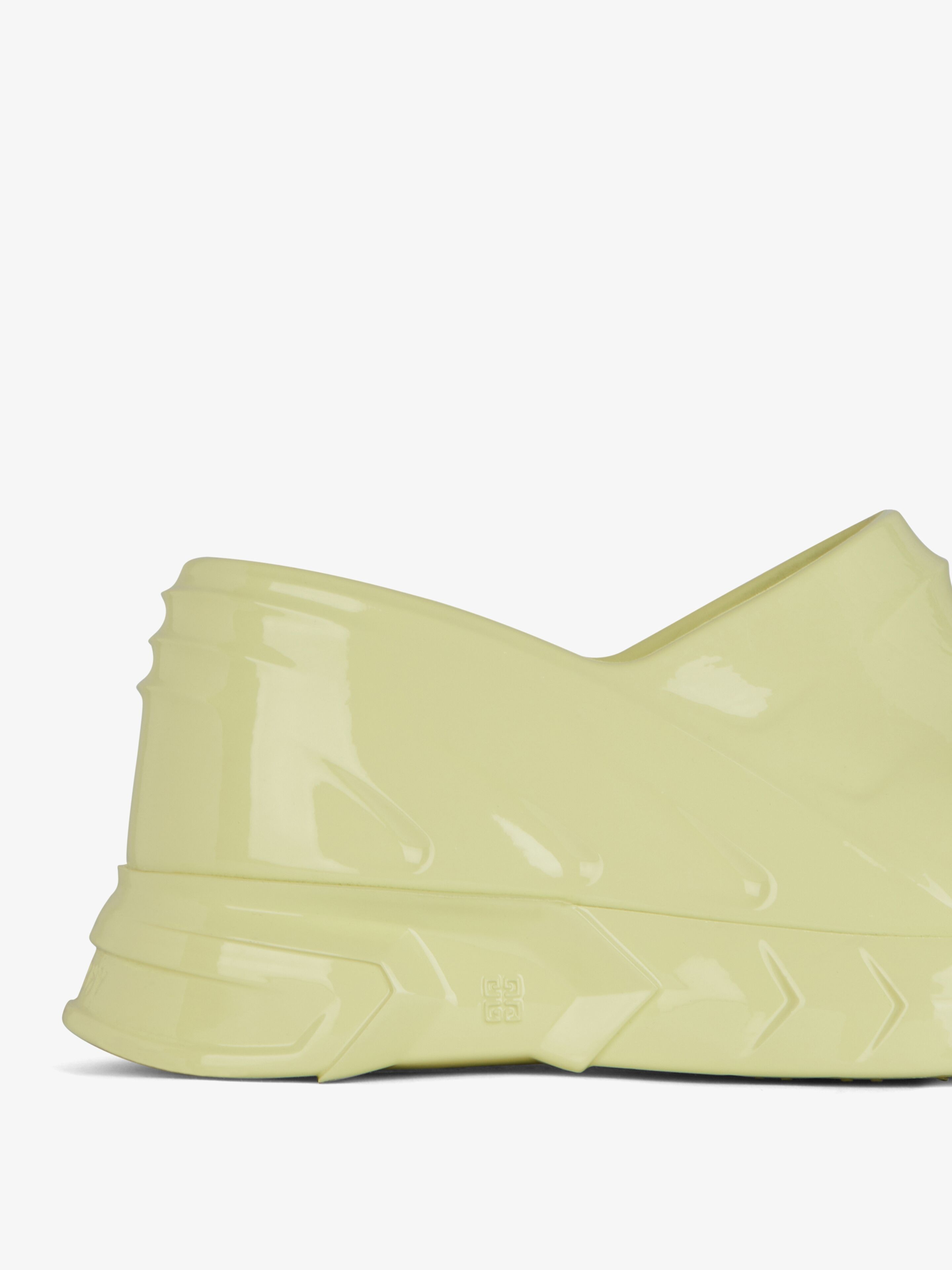 MARSHMALLOW WEDGE SANDALS IN RUBBER - 7