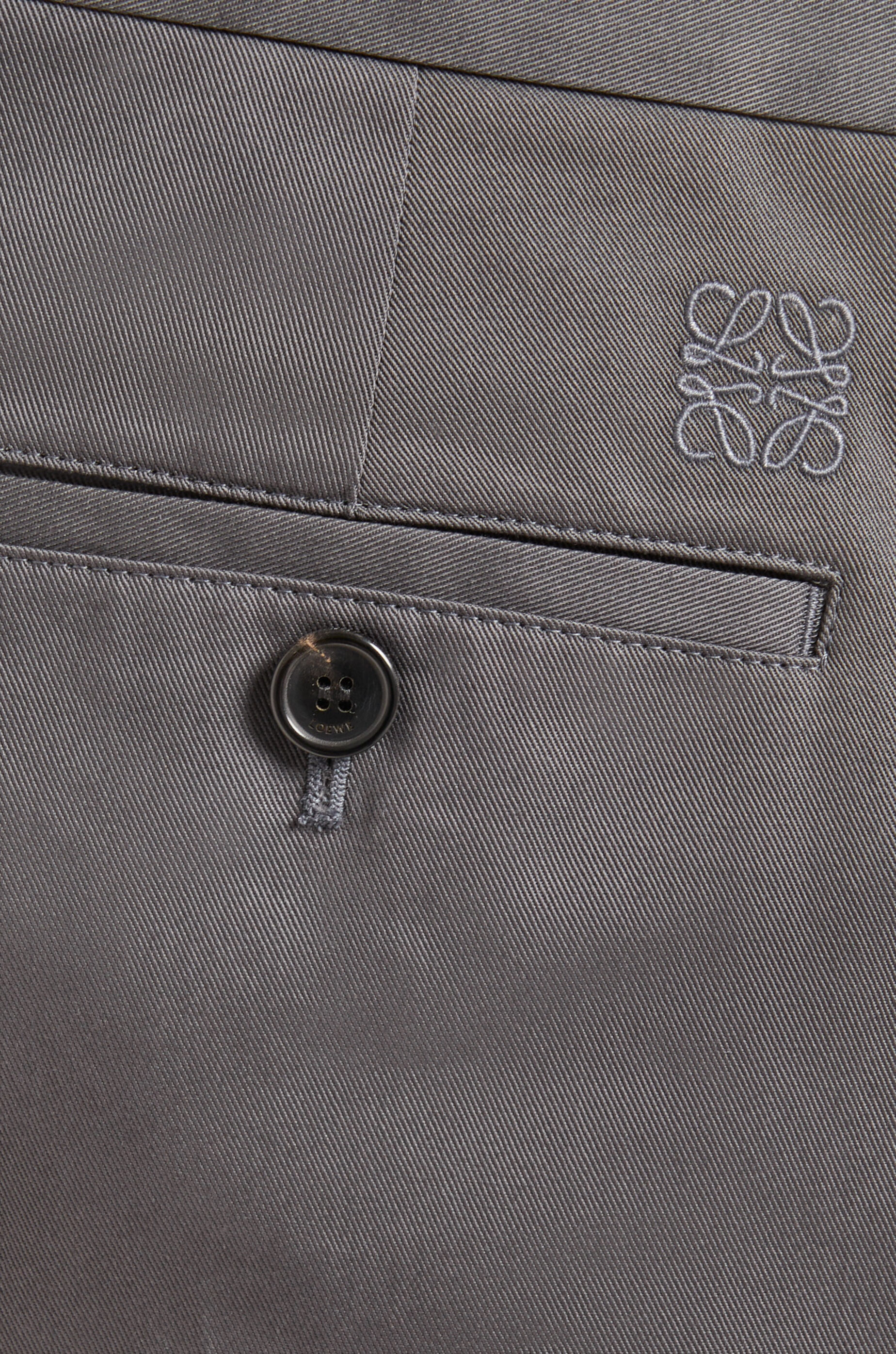 Pleated trousers in cotton - 3