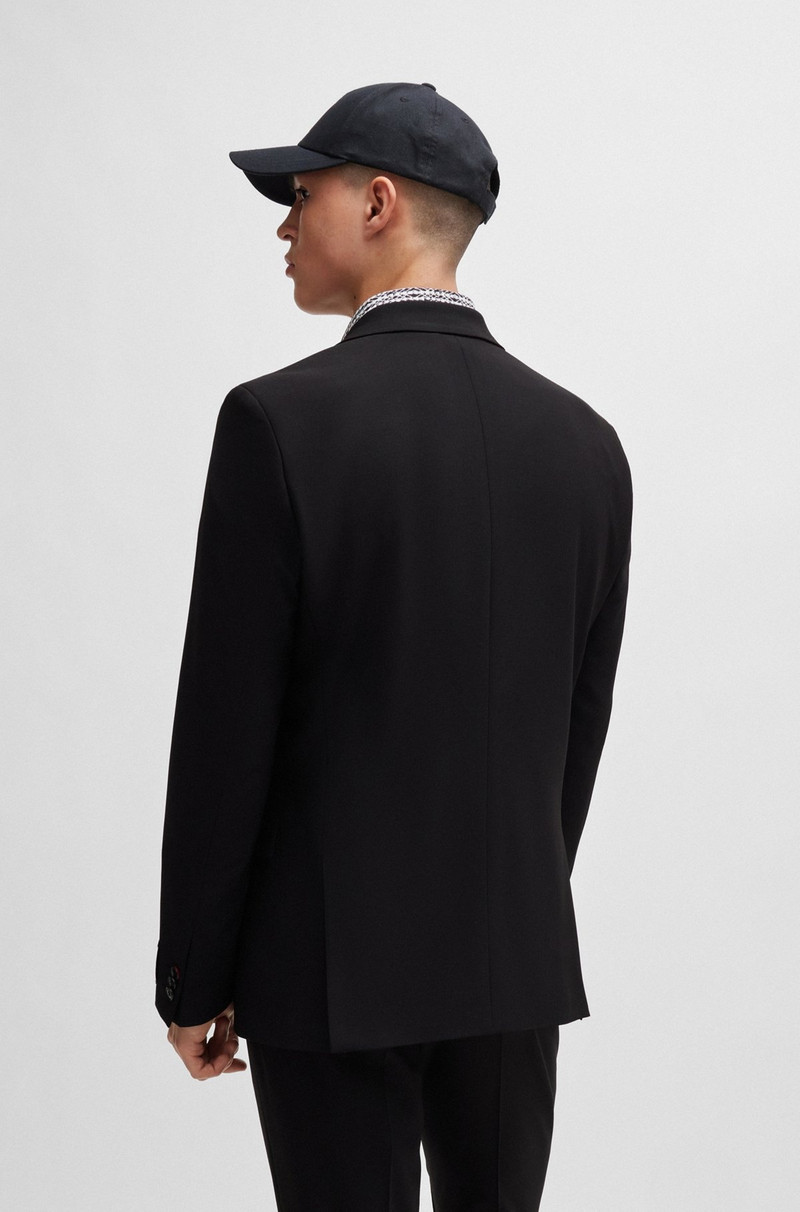 HUGO EXTRA-SLIM-FIT SUIT IN A STRUCTURED WOOL BLEND outlook