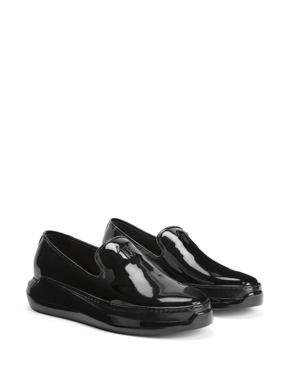 Conley patent-leather loafers - 2