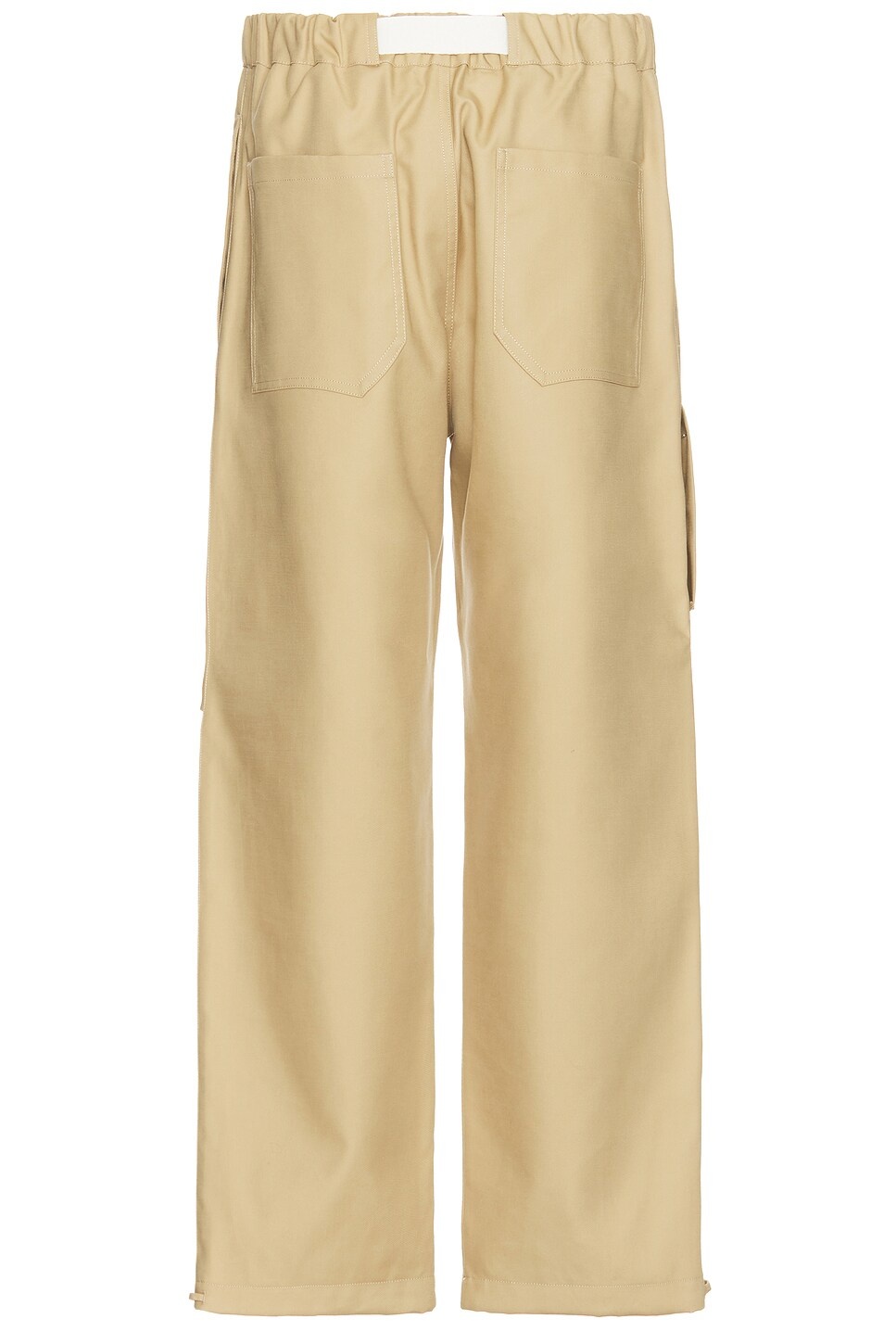 Jordan Heavy Cotton Satin Relax Fit Trousers - 2