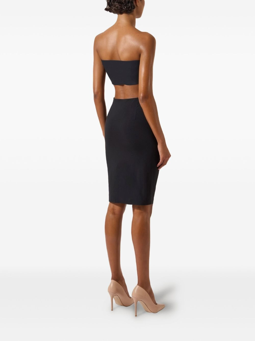 ruched pencil skirt - 3