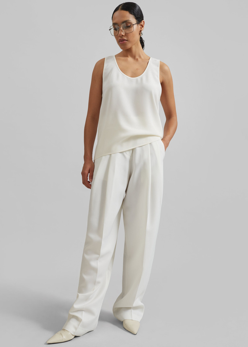 Esten Tank Top - Ivory 4