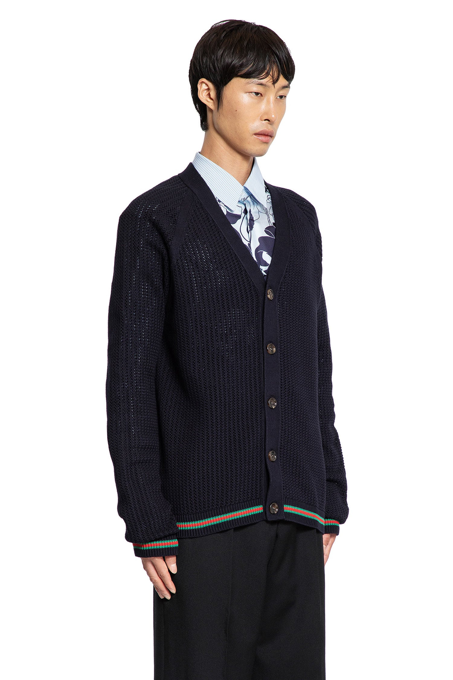 Cotton-Web-Cardigan - 2