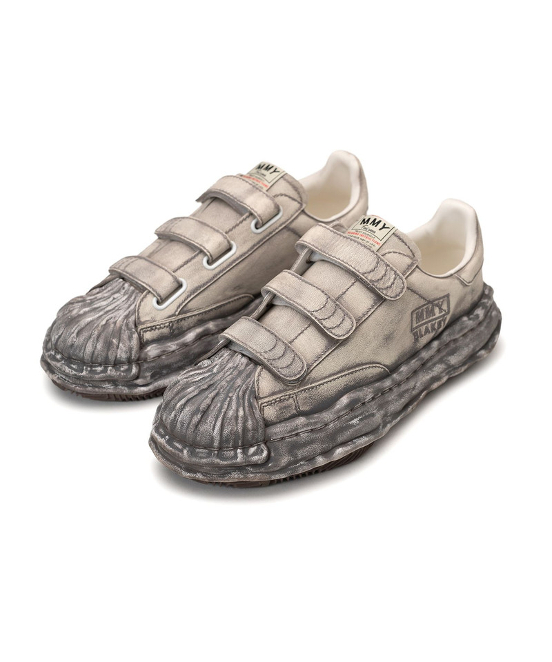【EXCLUSIVE EDITION】"BLAKEY" OG Sole Faded Leather Low-top Sneaker 10
