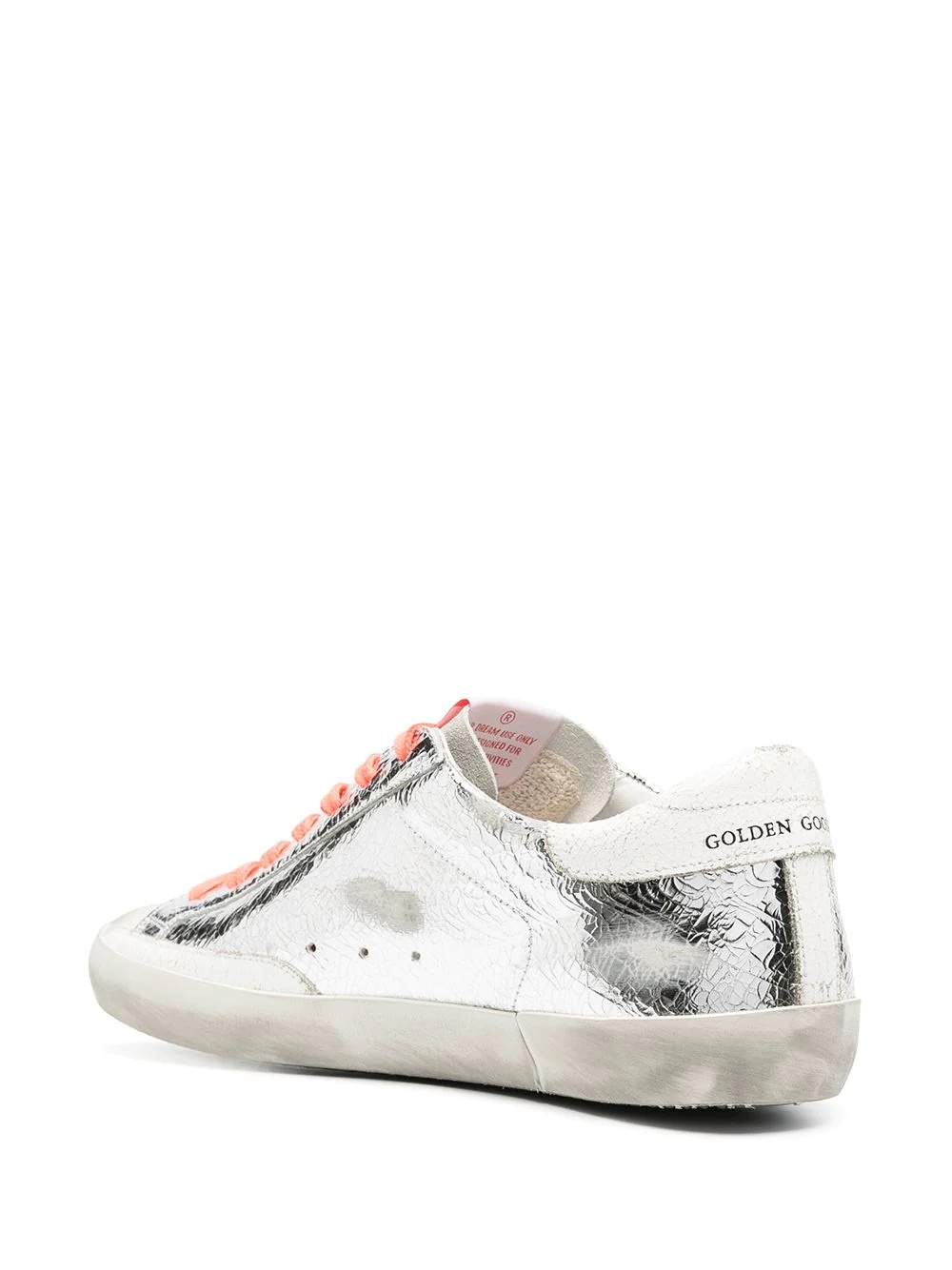 logo-patch distressed-effect sneakers - 3