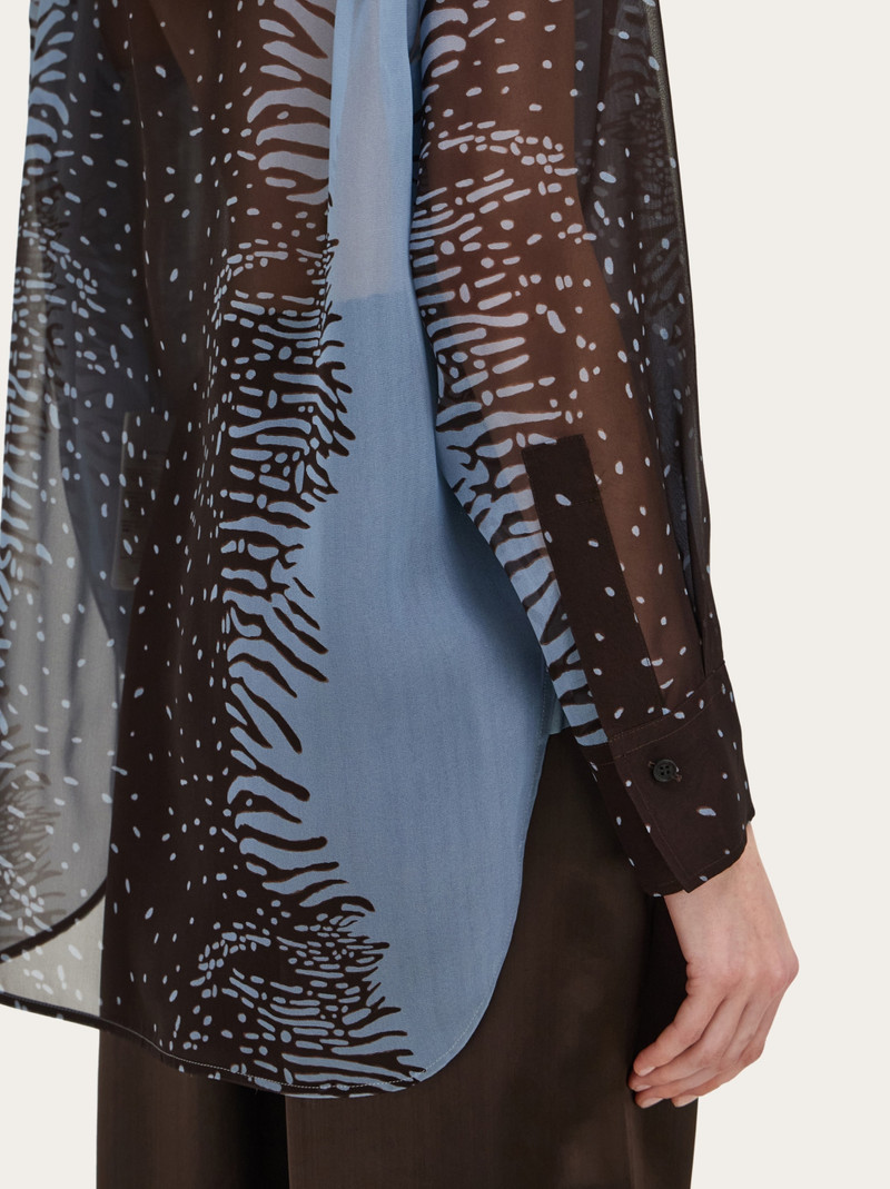 Silk georgette shirt 5