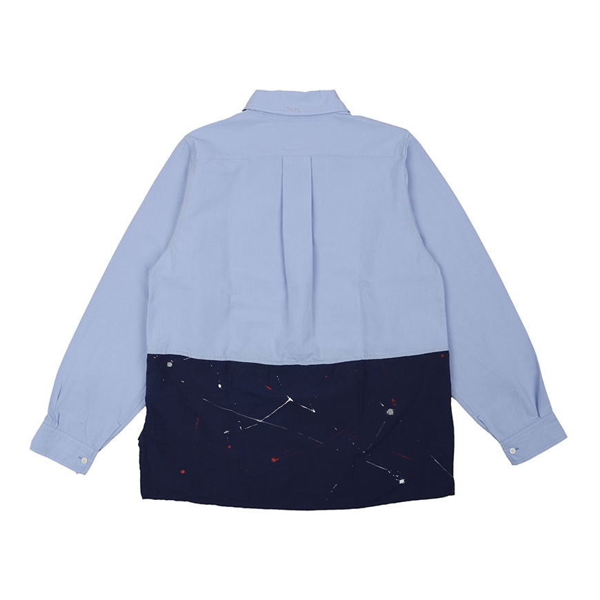 TALBOT P.O.SHIRT L/S LT.BLUE - 2