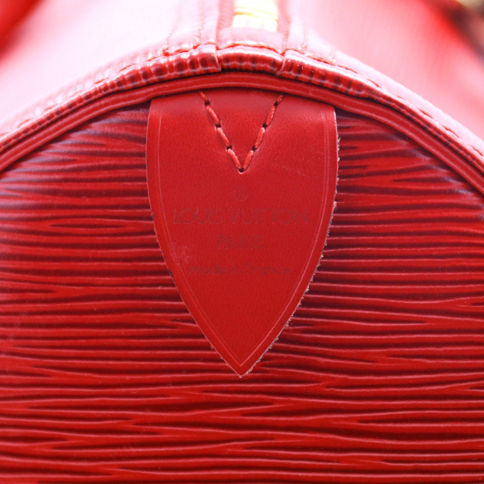 Keepall 50 Bag - Red Epi Leather - 7