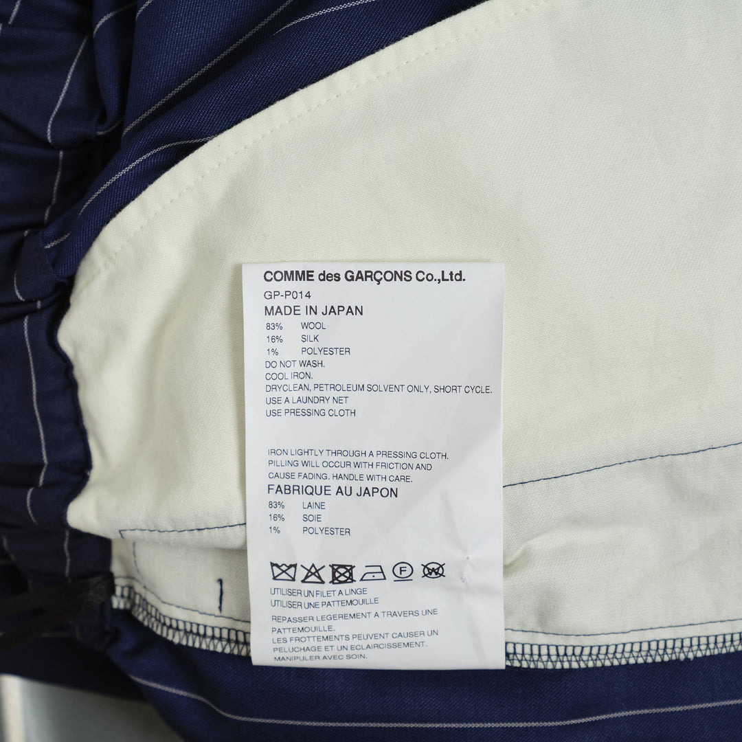 Wool Stripe Pants - 3