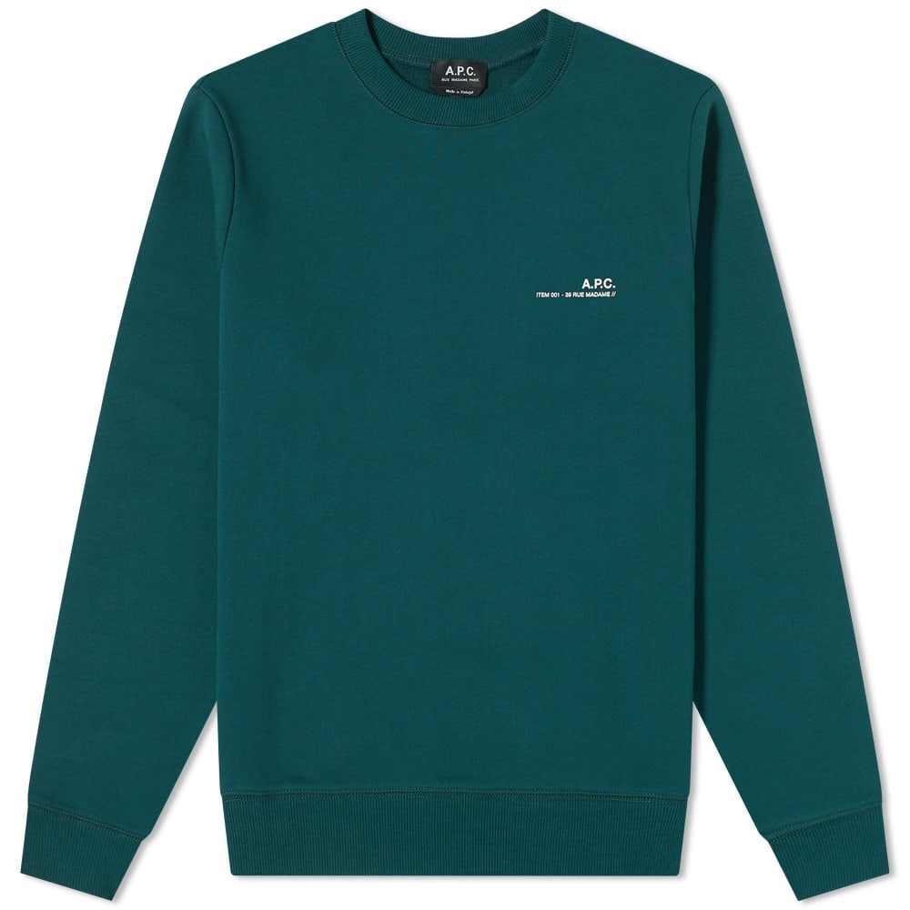 A.P.C. Item Logo Crew Sweat - 1