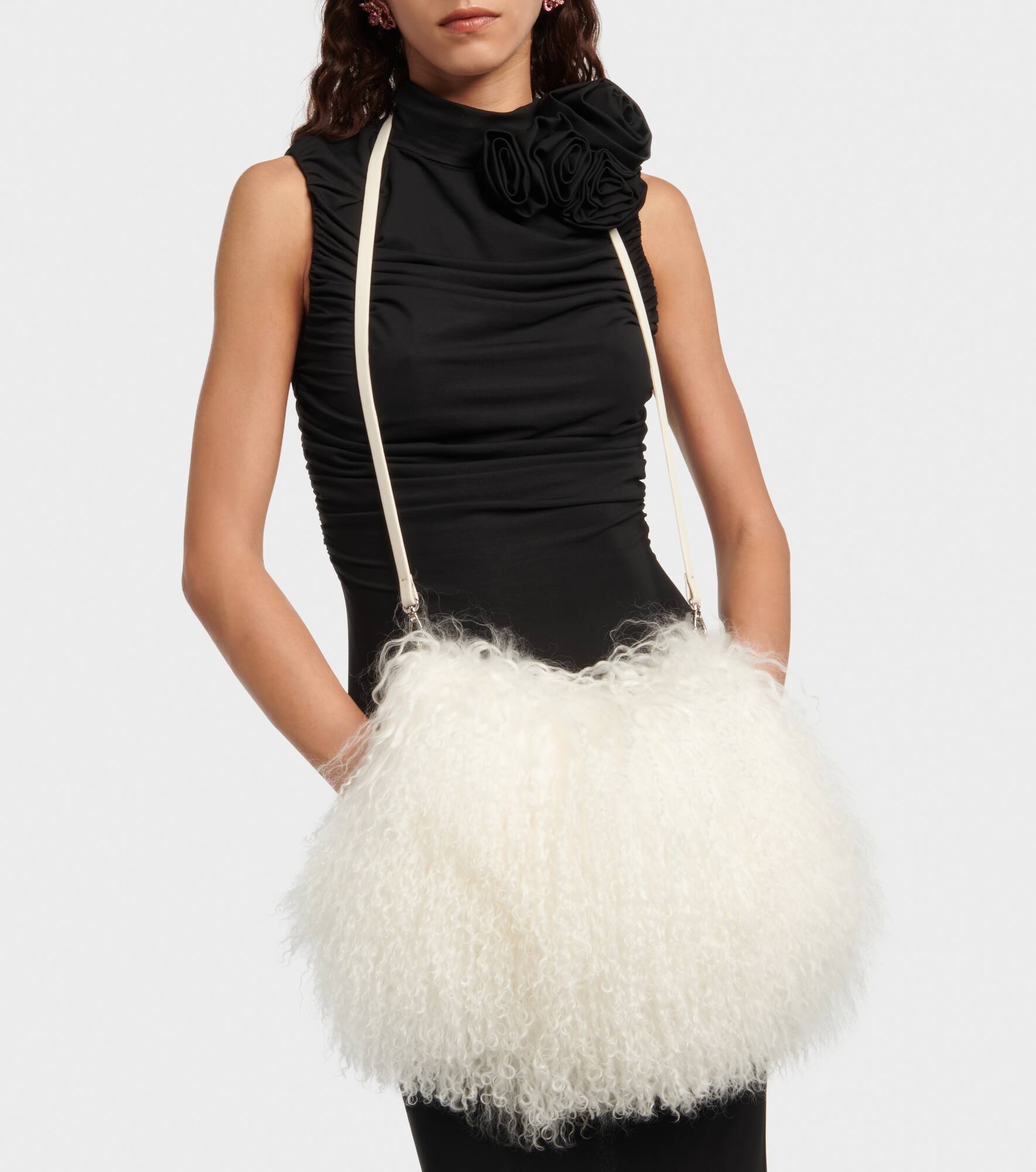 Shearling muff - 4