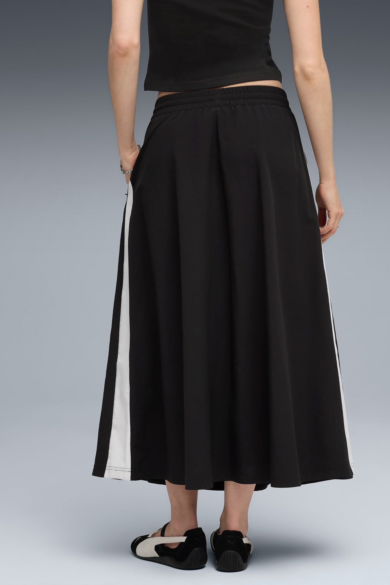 T7 Woven Midi Skirt Women - 6