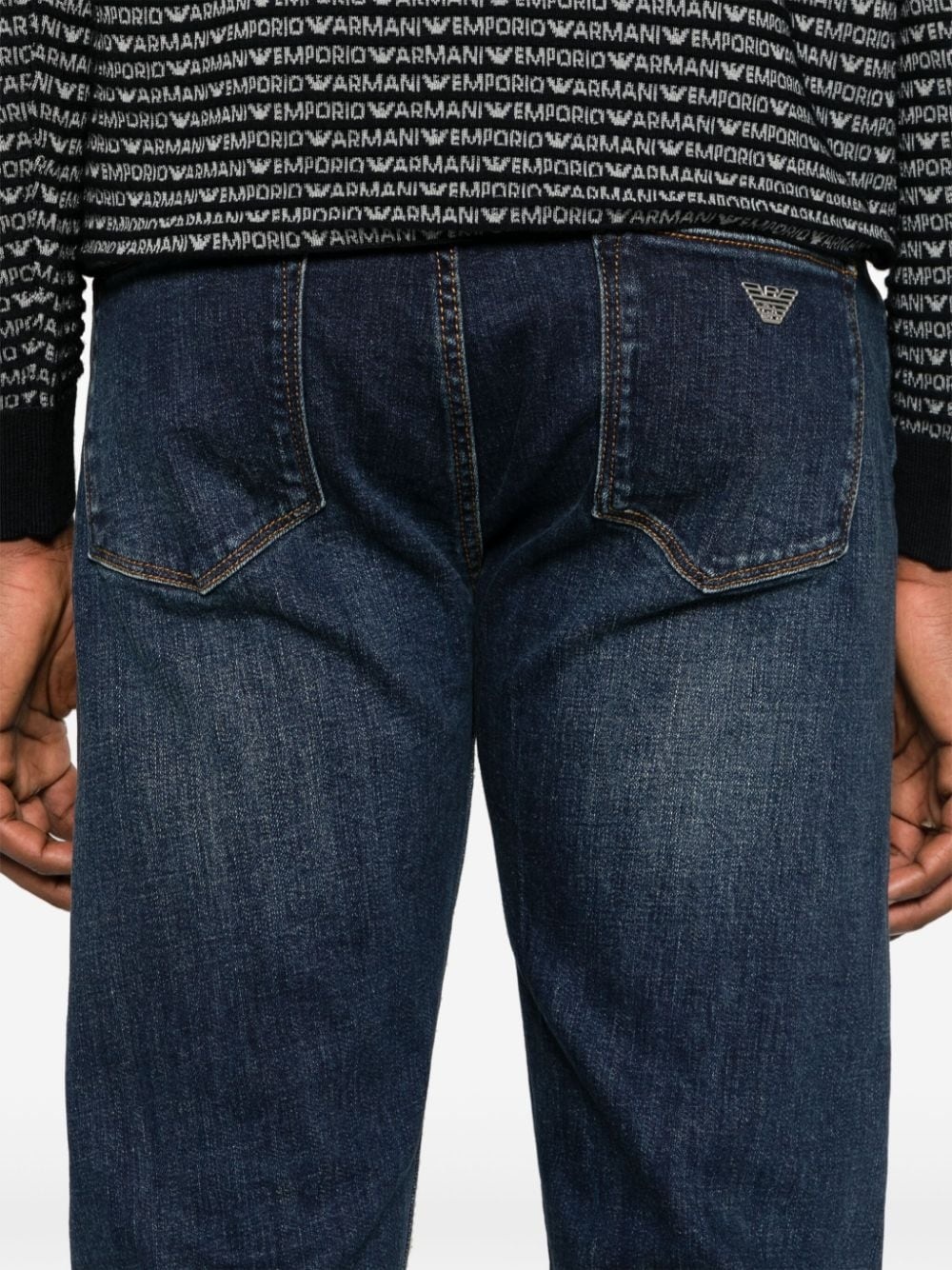J75 low-rise slim-fit jeans - 5