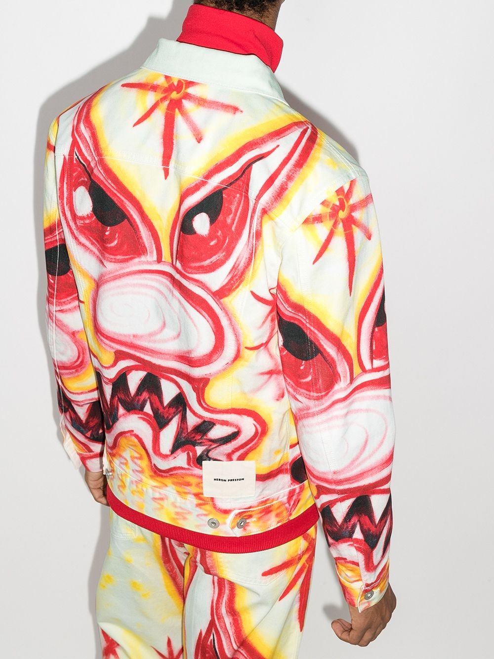 x Kenny Scharf denim jacket - 3