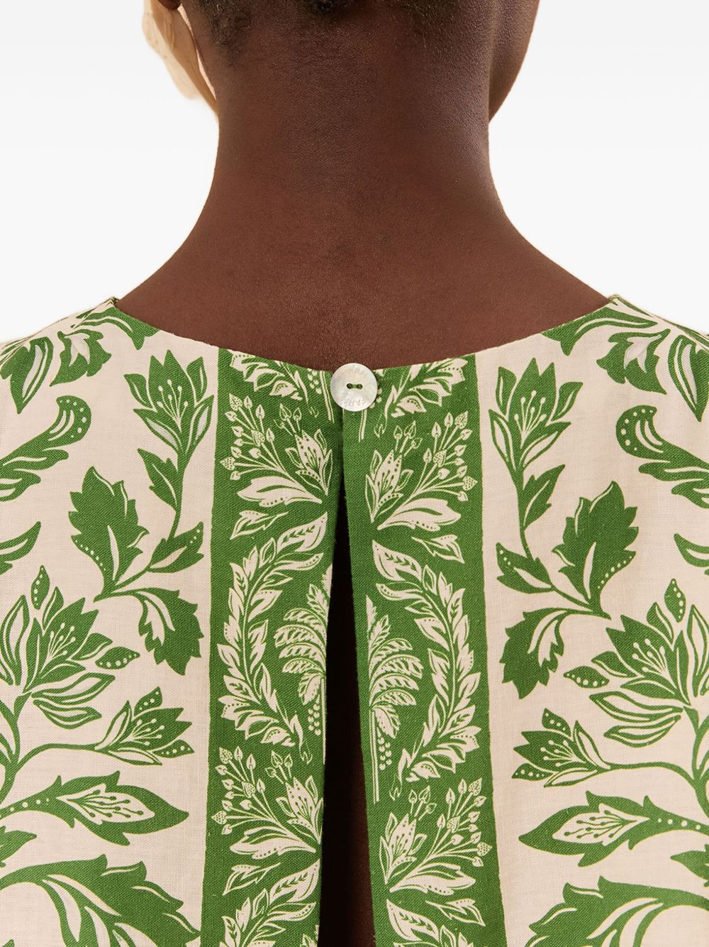 Delicate Tapestry-print top - 4