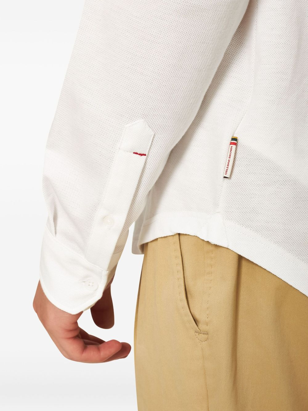 Giles piquÃ© cotton shirt - 5