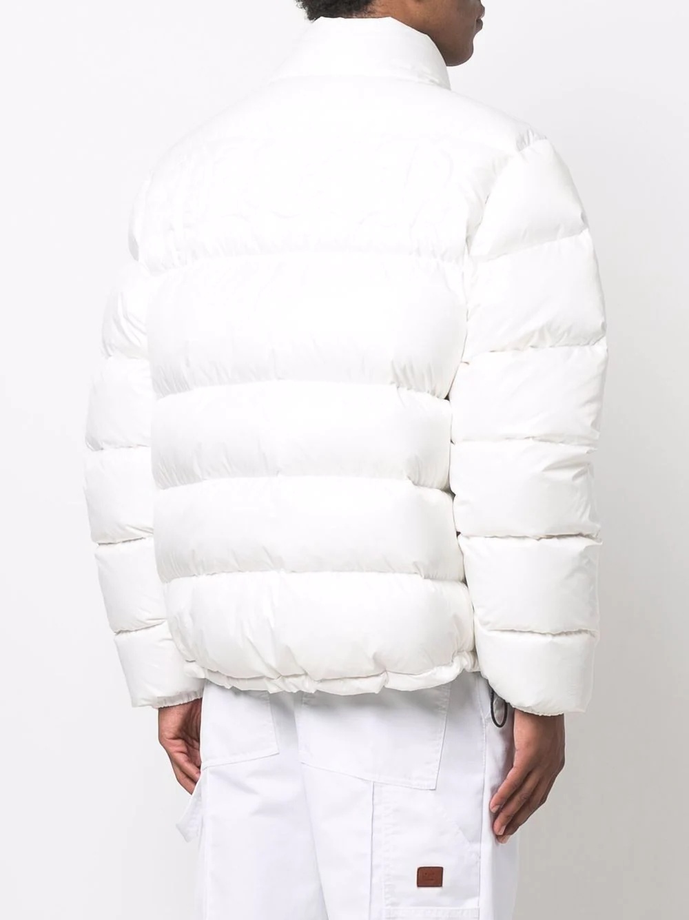 zipped padded jacket - 4