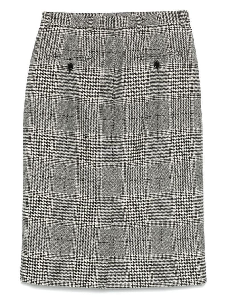 Dolce & Gabbana glen plaid-check midi skirt outlook