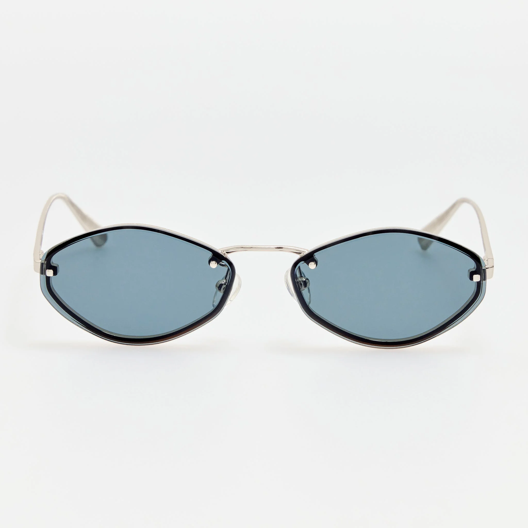 Bellini Sunglasses in Silver and Grey - 1