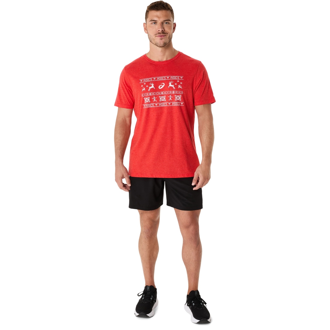 UNISEX ASICS HOLIDAY SHORT SLEEVE TEE - 6