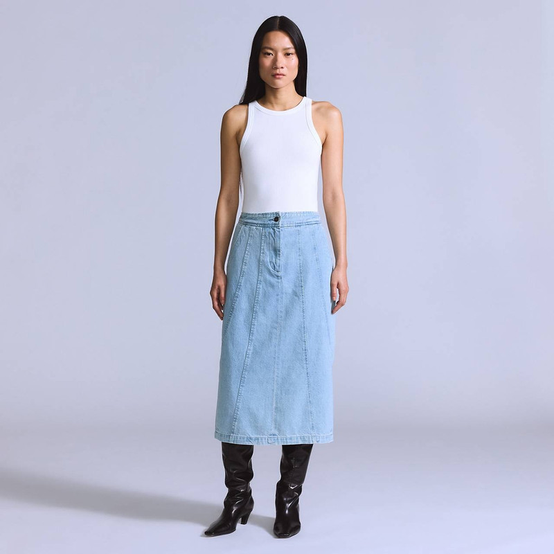 SEAMED SKIRT 2